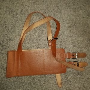 Belt with shoulder straps